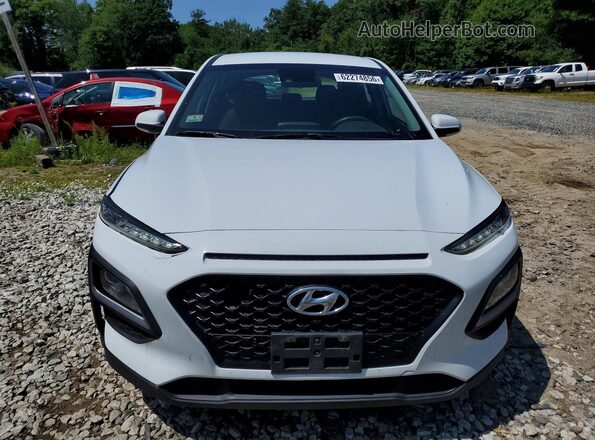 KM8K1CAA0KU301888 2019 HYUNDAI KONA White Widok z tyłu