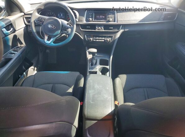 KNAGT4L3XG5083577 2016 KIA OPTIMA White Սարքավորումների վահանակի տեսք