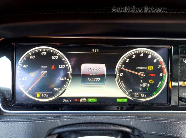WDDUG6DB6HA302643 2017 MERCEDES-BENZ S Black Widok tylnych siedzeń
