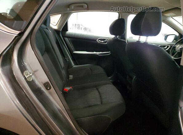 3N1AB7AP1KY239619 2019 NISSAN SENTRA Gray უკანა სალონის ხედი