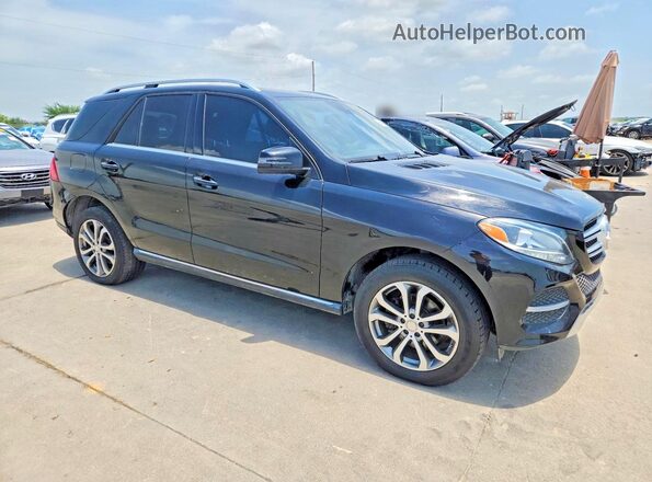 4JGDA5HB0GA727074 2016 MERCEDES-BENZ GLE Black Front view
