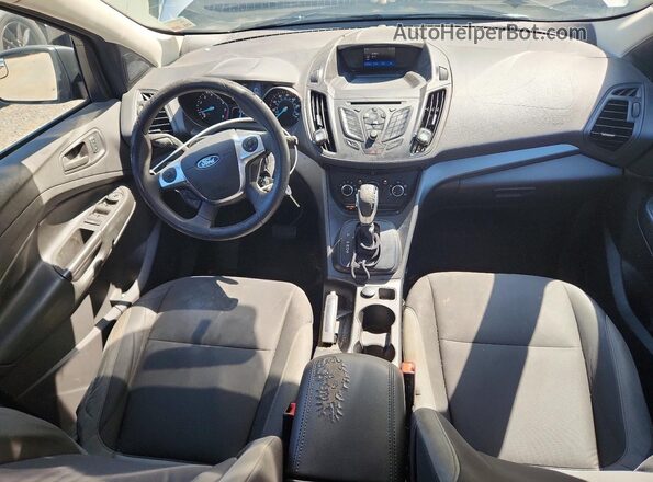 1FMCU0F77GUB79545 2016 FORD ESCAPE Silver Rear seats view