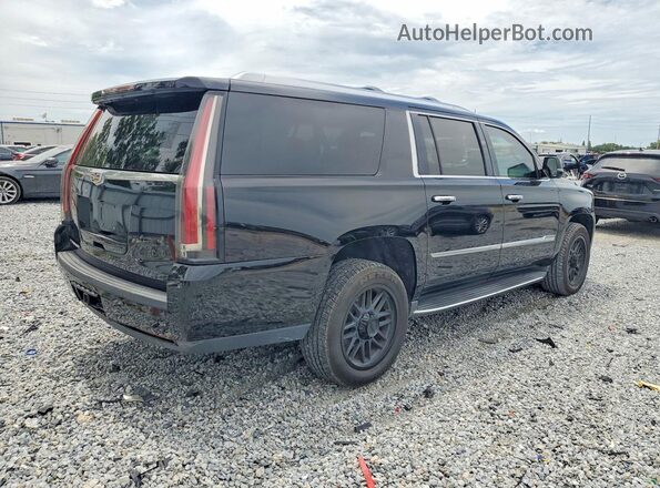 1GYS4GKJ5JR319316 2018 CADILLAC ESCALADE Black Առջևի աջ