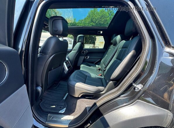 SALWG2RK0JA697051 2018 LAND ROVER RANGE Black Widok komory silnika