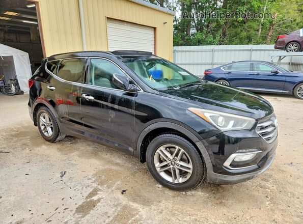 5NMZU3LB3HH043947 2017 HYUNDAI SANTA Черный Вид спереди