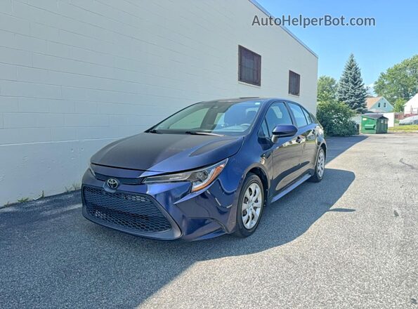 JTDEPRAE0LJ086408 2020 TOYOTA COROLLA Blue უკანა მარჯვენა
