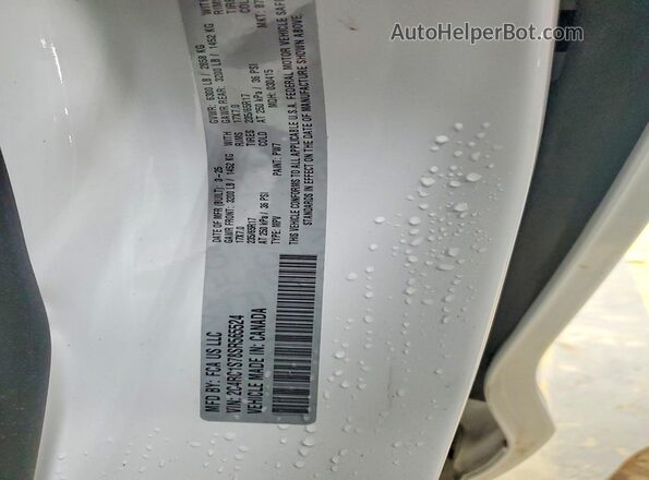 2C4RC1S78SR565524 2025 CHRYSLER PACIFICA White VIN կոդի պիտակի տեսք