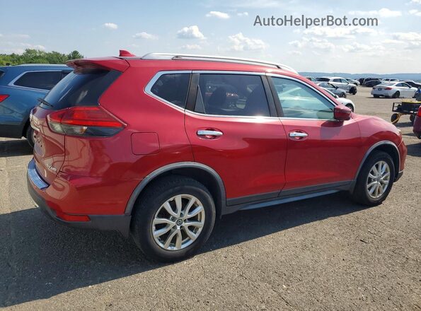 JN8AT2MV6HW277018 2017 NISSAN ROGUE Красный Передняя правая четверть