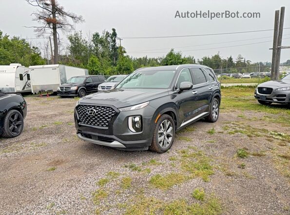 KM8R3DHE5MU213008 2021 HYUNDAI PALISADE Gray Tył prawy