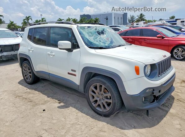 ZACCJABT2GPD02952 2016 JEEP RENEGADE White წინა ხედი