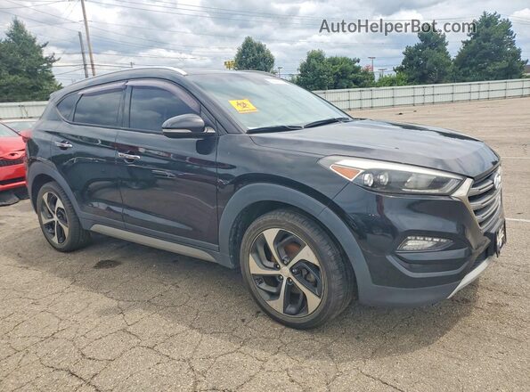 KM8J3CA26HU294873 2017 HYUNDAI TUCSON Черный Вид спереди
