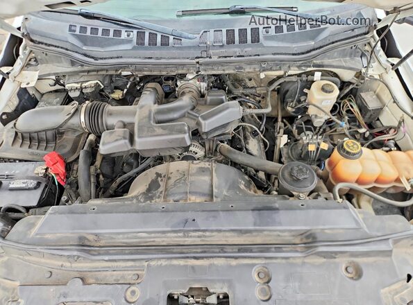 1FT7W2B62KEC76776 2019 FORD F250 White Vista del compartimento del motor