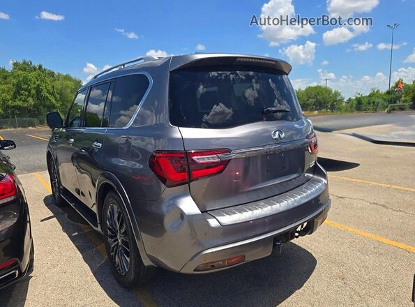 JN8AZ2AF3M9720407 2021 INFINITI QX80 Gray Front right