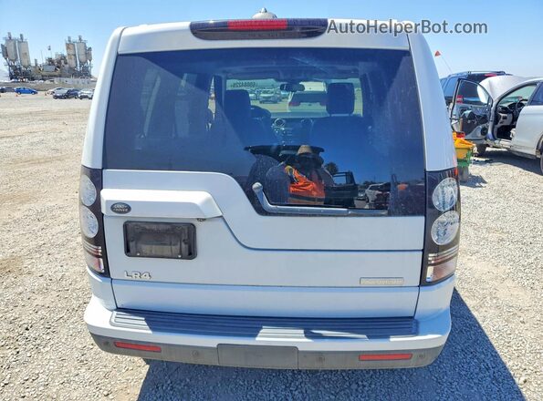SALAK2V62GA830063 2016 LAND ROVER LR4 White Widok wnętrza z przodu