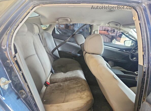 19XFC2F56JE005826 2018 HONDA CIVIC Угольный Вид задней части салона