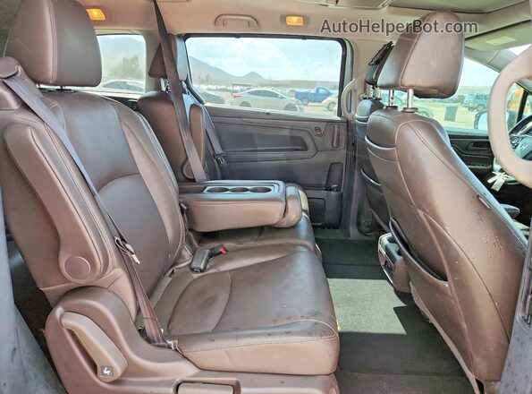 5FNRL6H79JB008345 2018 HONDA ODYSSEY Silver Вид задньої частини салону