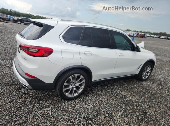 5UXCR6C50KLL10694 2019 BMW X5 White Przód prawy