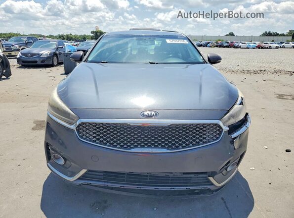 KNALB4J13H5042891 2017 KIA CADENZA Gray Vista trasera