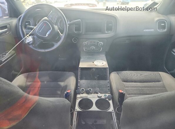 2C3CDXAT3KH581676 2019 DODGE CHARGER White Սարքավորումների վահանակի տեսք