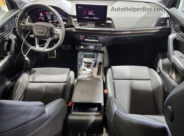 WA1B4AFY5P2036405 2023 AUDI SQ5 Gray Vista del cuadro de instrumentos