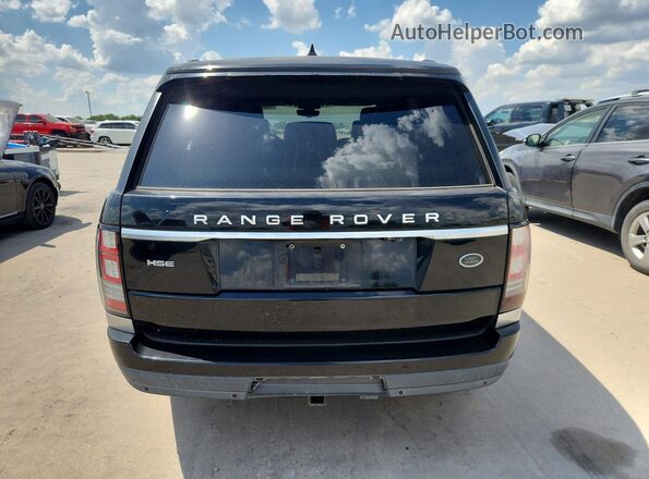 SALGS2FV3HA328499 2017 LAND ROVER RANGE Black Սալոնի դիմացի տեսք