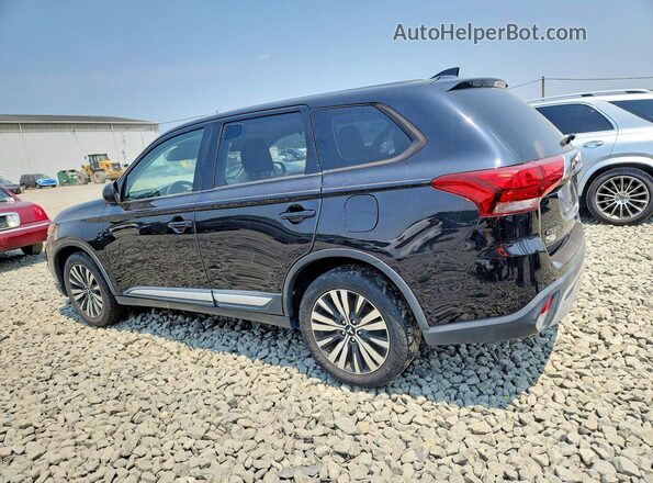 JA4AD2A34KZ011525 2019 MITSUBISHI OUTLANDER Black Tył prawy
