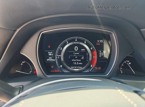 JTHD51FF5N5017163 2022 LEXUS LS White Հետևի նստատեղերի տեսք
