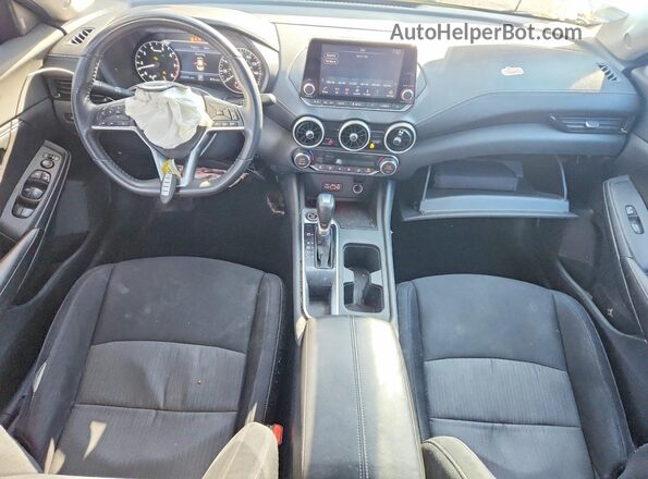 3N1AB8CV7MY254890 2021 NISSAN SENTRA Blue Vista del cuadro de instrumentos