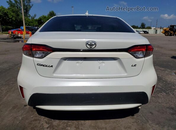5YFEPRAEXLP042895 2020 TOYOTA COROLLA White წინა სალონის ხედი