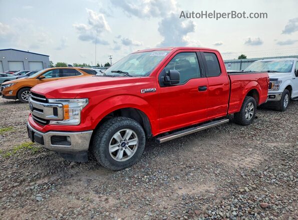 1FTEX1CB2JFE11015 2018 FORD F150 Red Задня ліва чверть