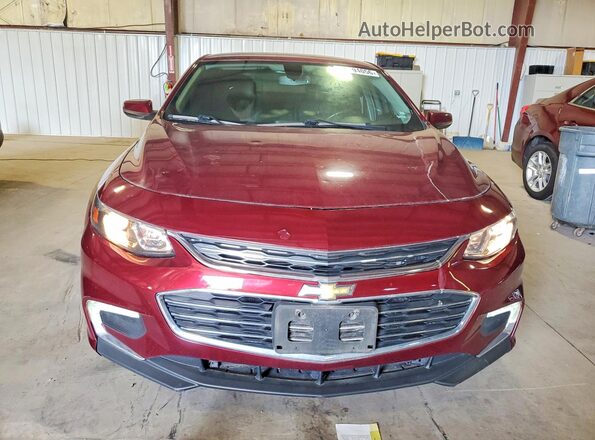 1G1ZE5ST3GF279537 2016 CHEVROLET MALIBU Red Вид ззаду