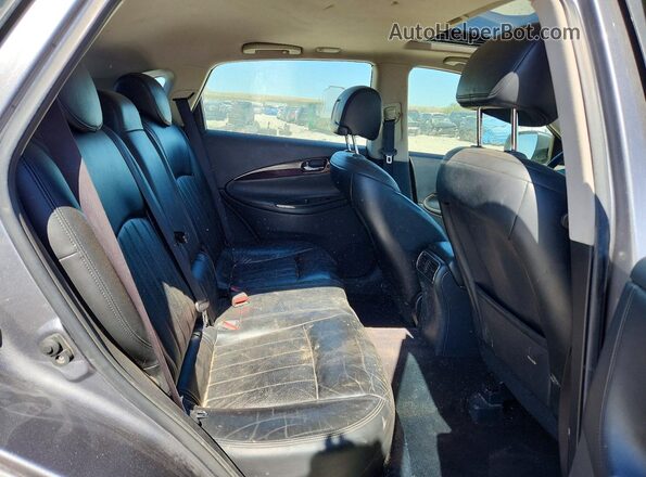 JN1BJ0RR0GM269516 2016 INFINITI QX50 Gray უკანა სალონის ხედი