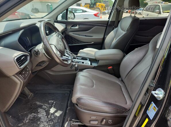 5NMS53AA9LH248917 2020 HYUNDAI SANTA Черный Вид панели приборов