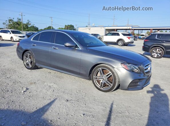 WDDZF4JB4KA689072 2019 MERCEDES-BENZ E Gray Vista frontal