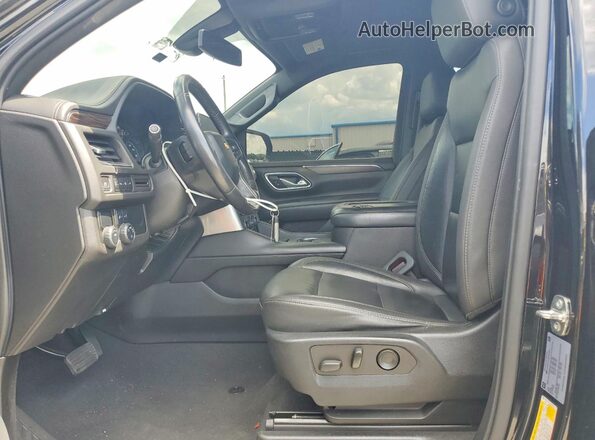 1GNSCCKT5MR462331 2021 CHEVROLET SUBURBAN Black წინა პანელის ხედი