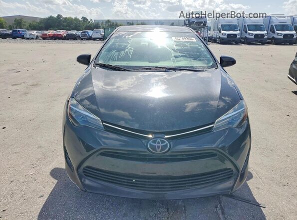 2T1BURHE2HC813469 2017 TOYOTA COROLLA Black Vista trasera