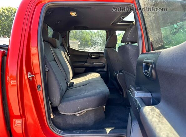 3TMCZ5AN3GM012158 2016 TOYOTA TACOMA Red Vista del cuadro de instrumentos