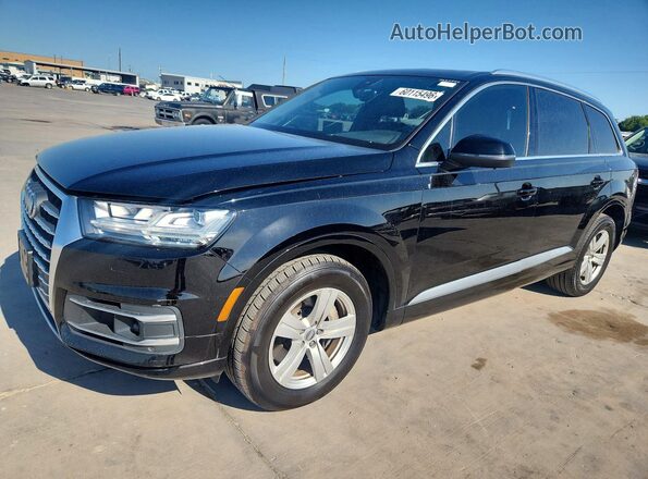 WA1LHAF74JD014777 2018 AUDI Q7 Black Задня ліва чверть
