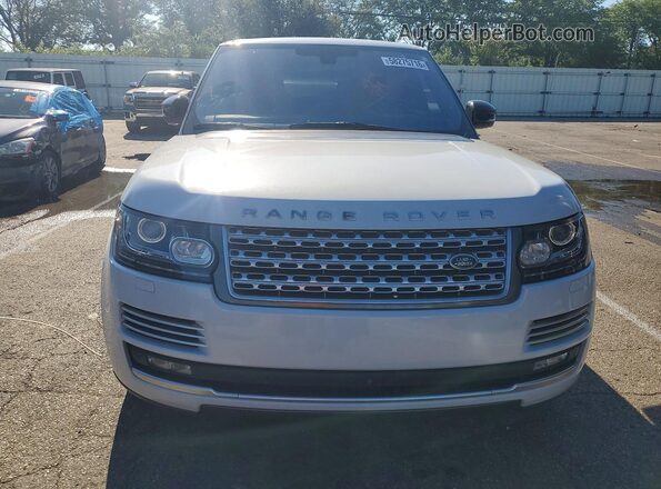 SALGV3EF1GA300898 2016 LAND ROVER RANGE ROVER White უკანა ხედი