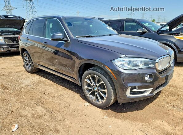 5UXKR0C3XH0V77052 2017 BMW X5 Черный Вид спереди
