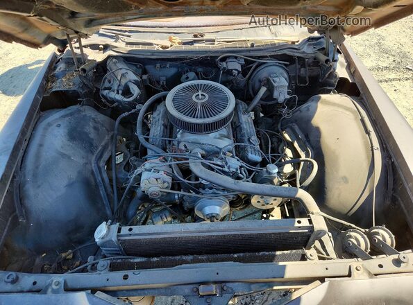 494871H923533 1971 BUICK LESABRE Black Widok wnętrza z tyłu
