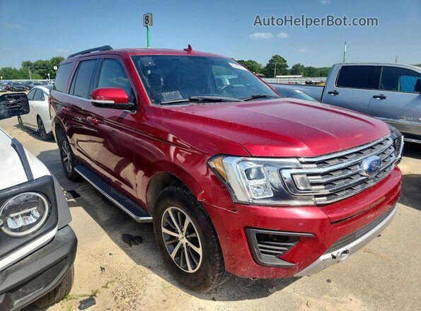 1FMJU1HTXJEA40356 2018 FORD EXPEDITION Red Front view