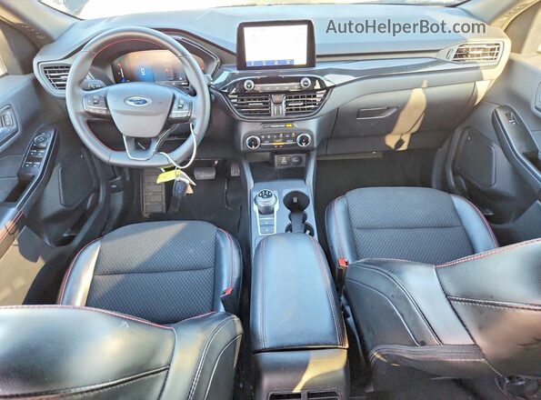 1FMCU9MNXSUA87845 2025 FORD ESCAPE Black Widok zestawu wskaźników