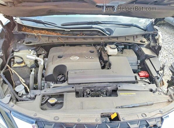 5N1AZ2MJ5KN155167 2019 NISSAN MURANO Charcoal VIN sticker view