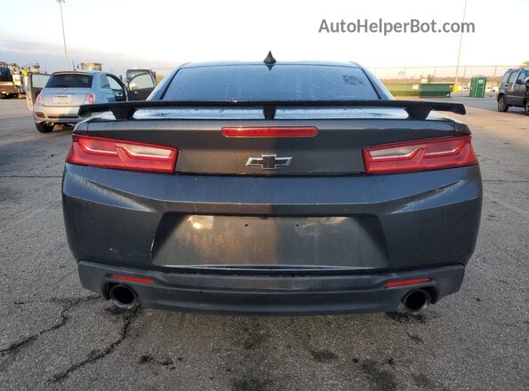 1G1FB1RXXG0188832 2016 CHEVROLET CAMARO Gray Vista interior delantera