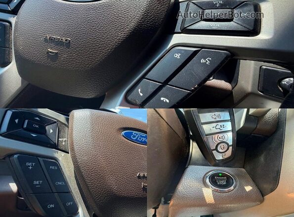 1FTEW1E4XKFA22142 2019 FORD F150 White Engine compartment view