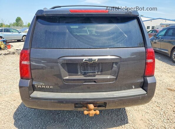 1GNSKAKC8GR120884 2016 CHEVROLET TAHOE Gray Widok wnętrza z przodu
