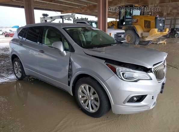 LRBFXBSA9HD096897 2017 BUICK ENVISION Silver Front view