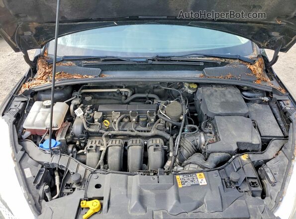 1FADP3E22GL219758 2016 FORD FOCUS Черный Вид подкапотного пространства