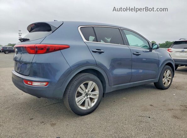 KNDPMCAC5H7117637 2017 KIA SPORTAGE Blue Передня права чверть